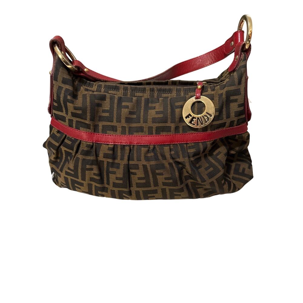 Fendi Zucca Shoulder Bag